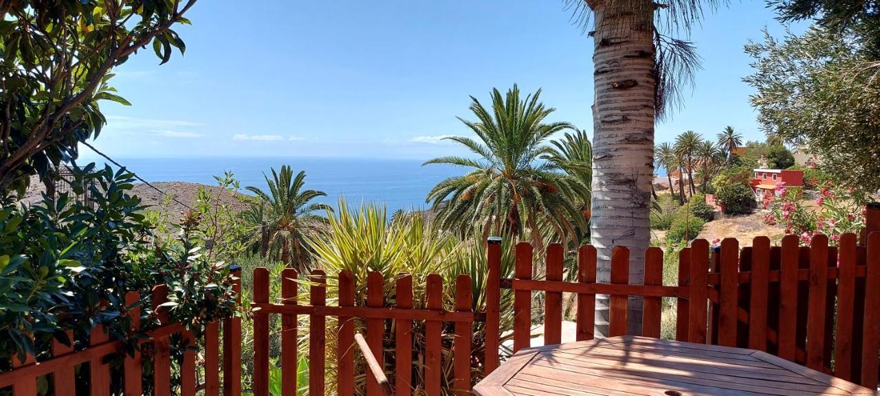 Cabana Los Palmeros, Vista Al Mar Y La Montana Alojera Luaran gambar